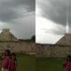luz misteriosa piramide maia