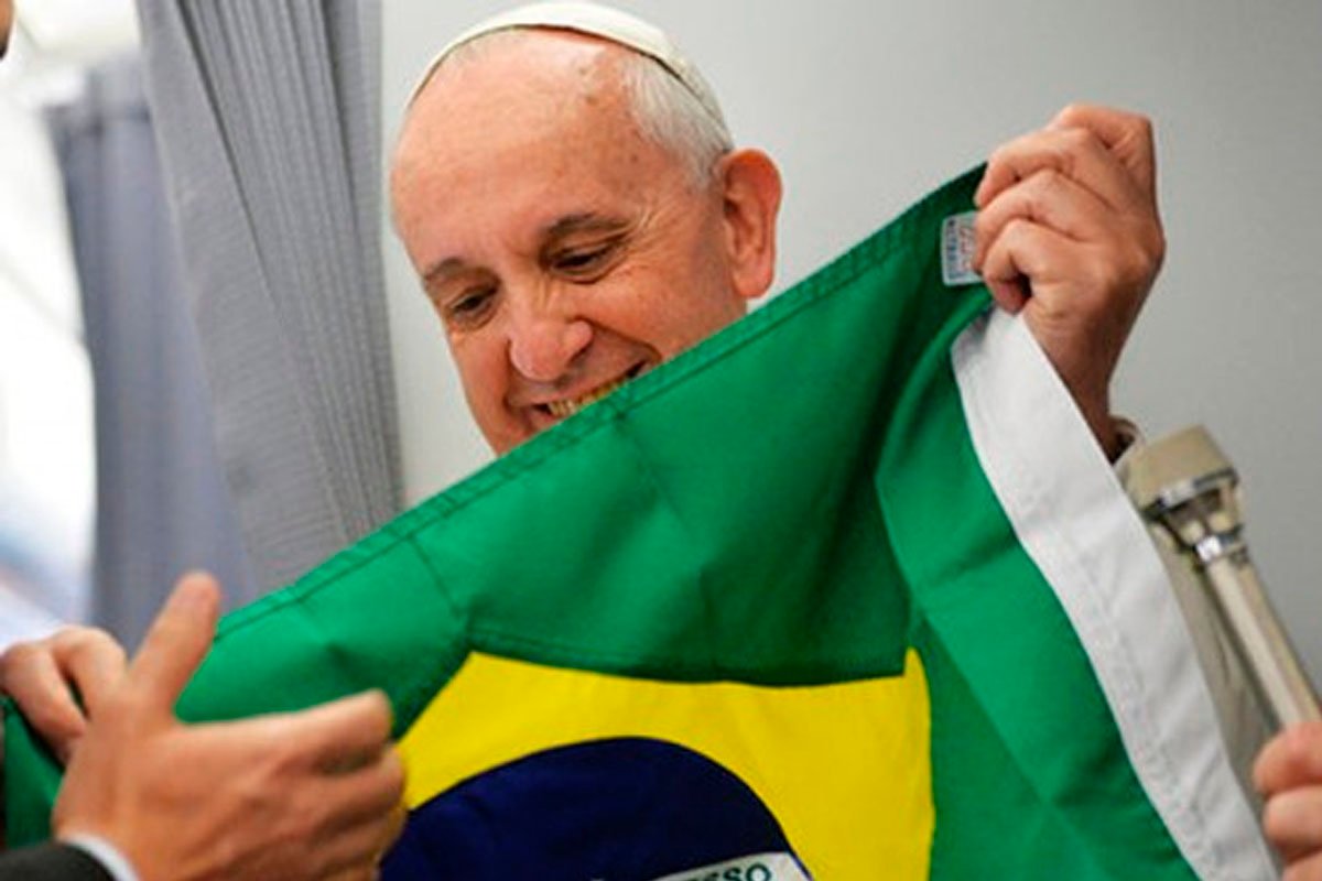 VÍDEO | Papa Francisco diz que Brasil não tem salvação: “muita cachaça e pouca oração”