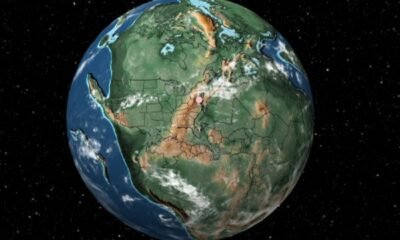 Mapa permite ver como era seu endereço há 750 milhões de anos